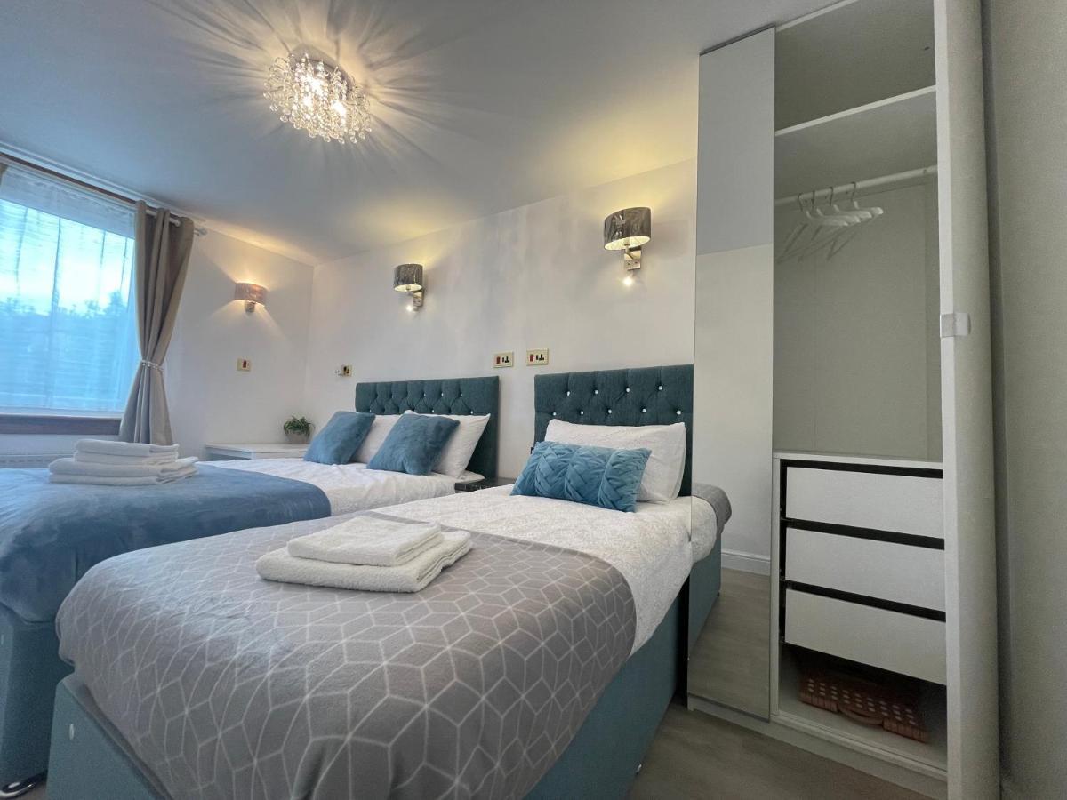 Central Comfy 2 Familyroom Apart Edinburg Exteriör bild